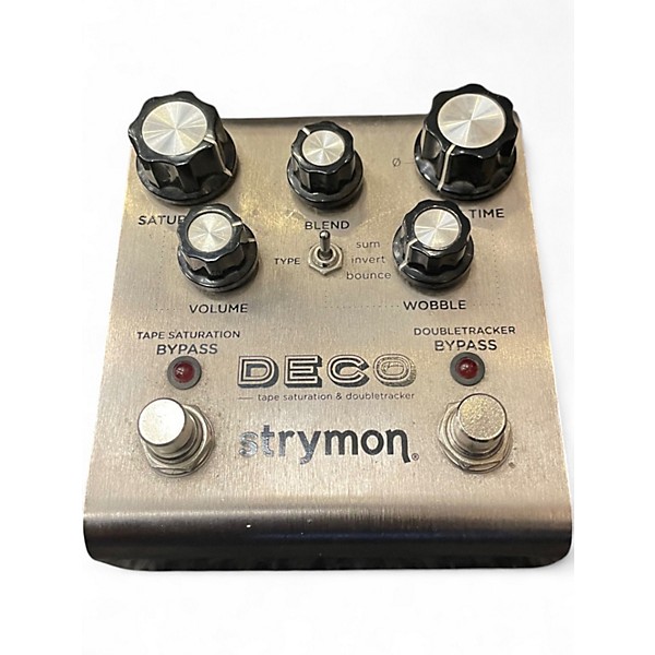 Used Strymon Deco Tape Saturation and Doubletracker Delay Effect Pedal
