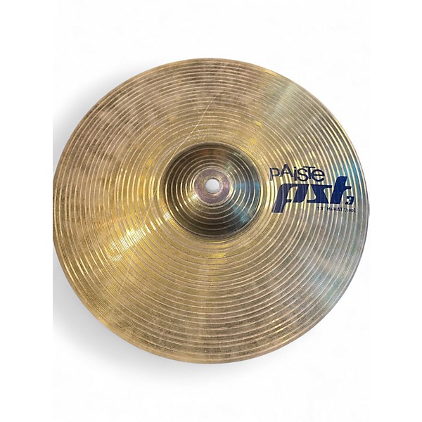 Used Paiste 13in PST3 Hi Hat Pair Cymbal
