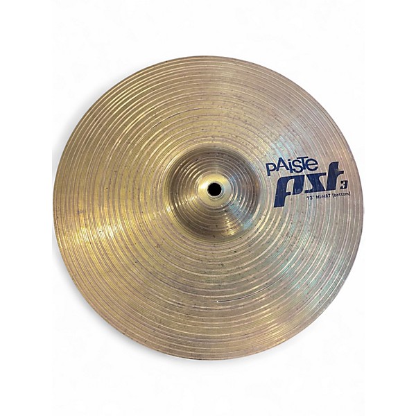 Used Paiste 13in PST3 Hi Hat Pair Cymbal