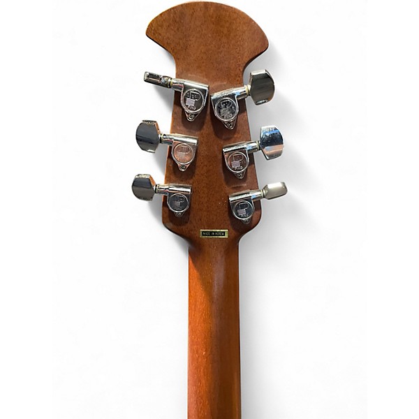 Used Ovation CC148 Celebrity Green Acoustic Electric Guitar