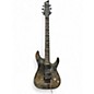 Used Schecter OMEN ELITE Trans Black Solid Body Electric Guitar thumbnail