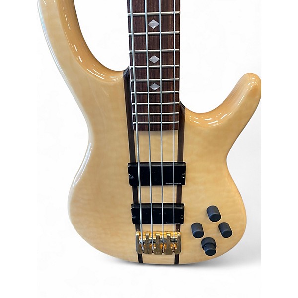 Used B.C. Rich NJ Innovator Natural Electric Bass Guitar