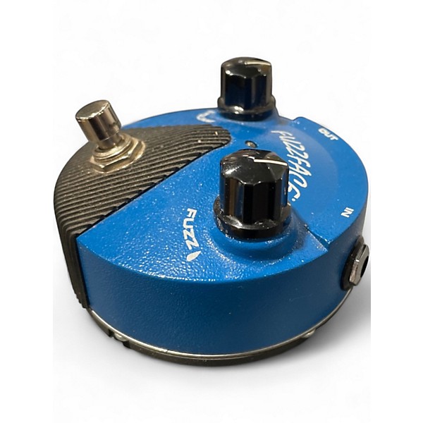 Used Dunlop FFM1 Silicon Fuzz Face Mini Blue Effect Pedal