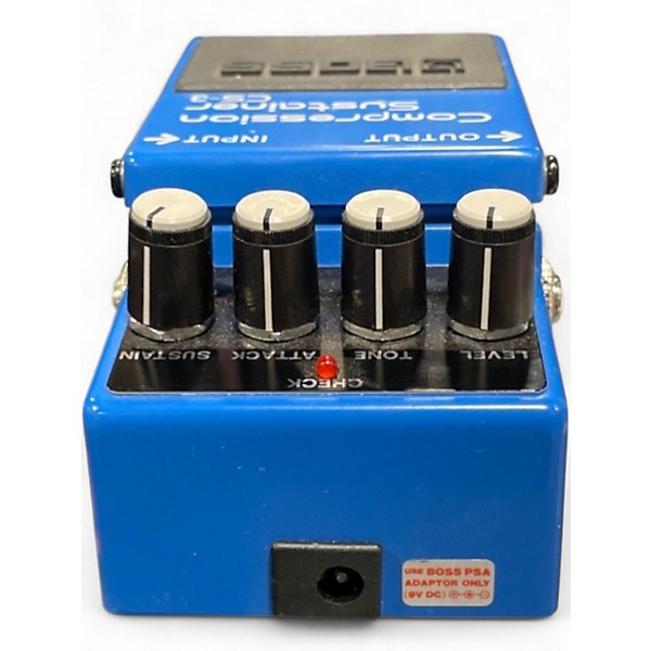 Used BOSS CS3 Compressor Sustainer Effect Pedal