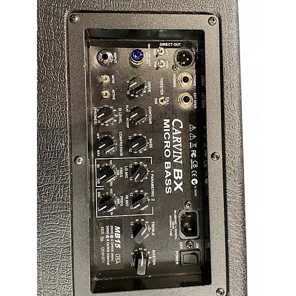 Used Carvin MB15 Bass Power Amp