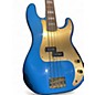 Used Squier Precision Bass 40TH ANNIVERSERY Blue Electric Bass Guitar