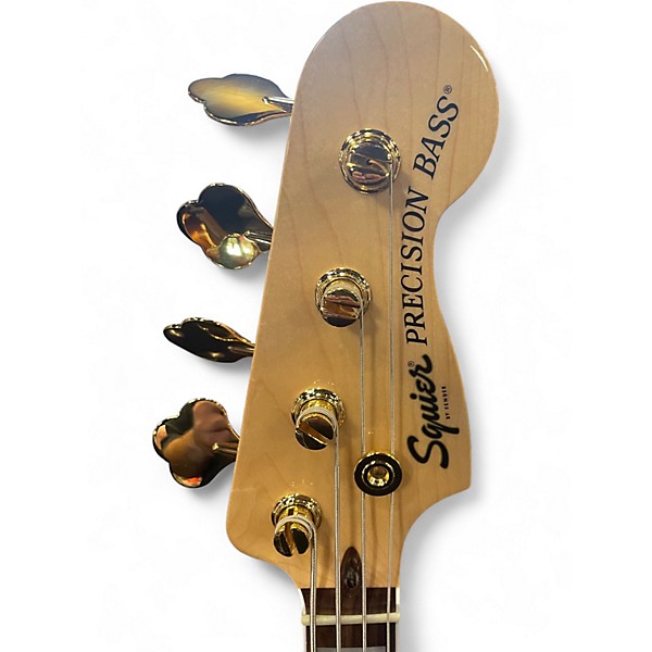 Used Squier Precision Bass 40TH ANNIVERSERY Blue Electric Bass Guitar