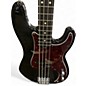Used Fender Player Precision Bass black Ebony Electric Bass Guitar
