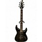 Used Schecter Guitar Research Hellraiser C1 BLACK Solid Body Electric Guitar thumbnail