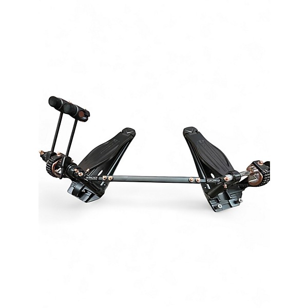 Used TAMA SPEED COBRA 310 BLACK AND COPPER Double Bass Drum Pedal
