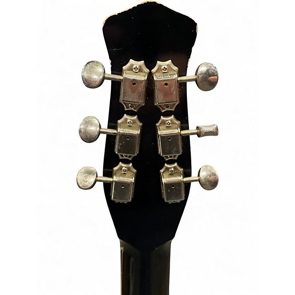 Vintage 2000s Jerry Jones BARITONE BLACK Solid Body Electric Guitar