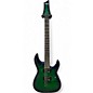 Used Schecter Guitar Research C-6 Elite Trans Green Solid Body Electric Guitar thumbnail
