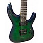 Used Schecter Guitar Research C-6 Elite Trans Green Solid Body Electric Guitar
