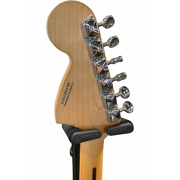 Used Squier Standard Stratocaster Purple Solid Body Electric Guitar