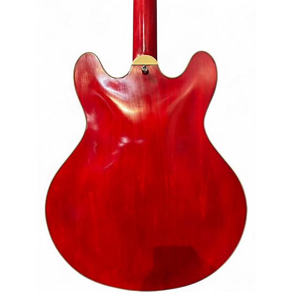 Used Eastman T64/TV Vintage Red Hollow Body Electric Guitar