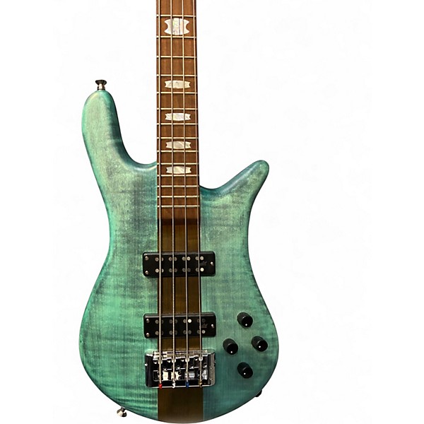 Used Spector Euro4 LX RS Seafoam Green Electric Bass Guitar