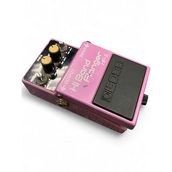 Used BOSS HF2 Hi Band Flanger Effect Pedal