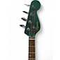 Used Squier Paranormal Rascal HH Sherwood Green Electric Bass Guitar