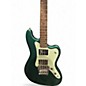 Used Squier Paranormal Rascal HH Sherwood Green Electric Bass Guitar