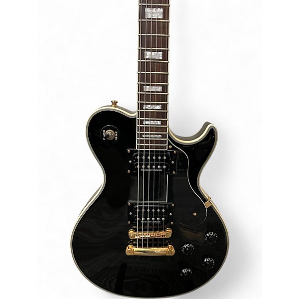 Used Greg Bennett Design by Samick Avion Black Solid Body Electric Guitar