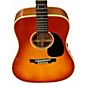 Used 1990s Alvarez 5025 Dreadnought Cherry Sunburst Acoustic Guitar