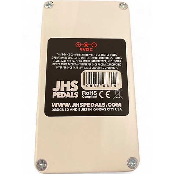 Used JHS Pedals Harmonic Trem Effect Pedal