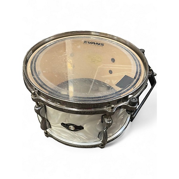 Used TAMA 5 Piece Superstar CLASSIC Pearl White Drum Kit