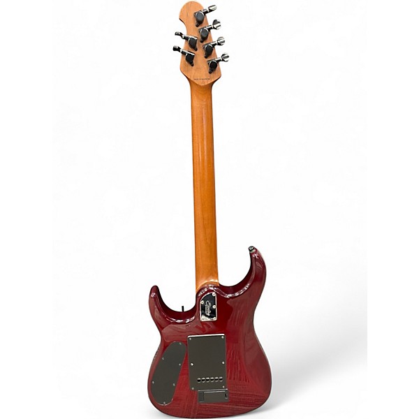 Used Sterling by Music Man JP15OD John Petrucci Signature Blood Orange Burst Solid Body Electric Guitar