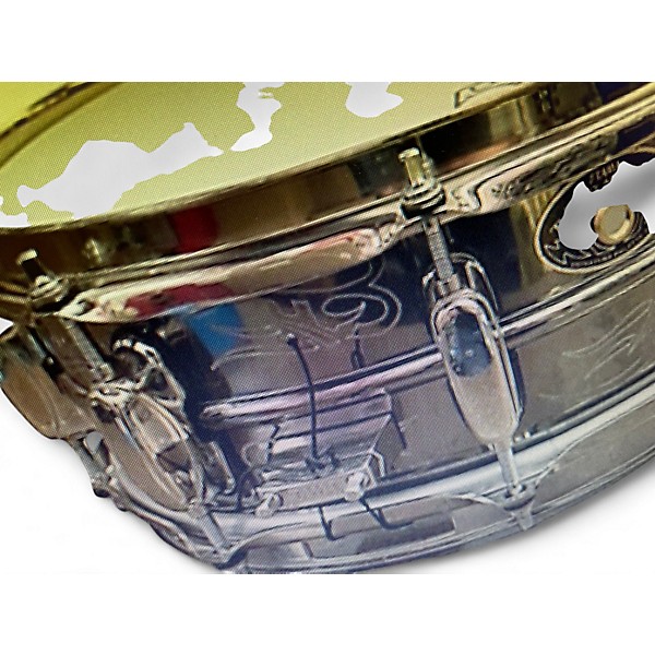 Used TAMA 5.5X14 Kenny Aronoff Signature Snare Amber Drum