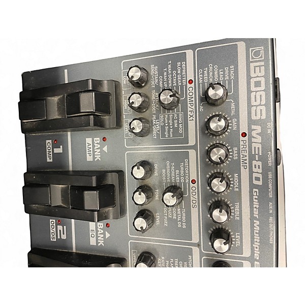 Used BOSS ME80 Guitar Multi Effect Processor