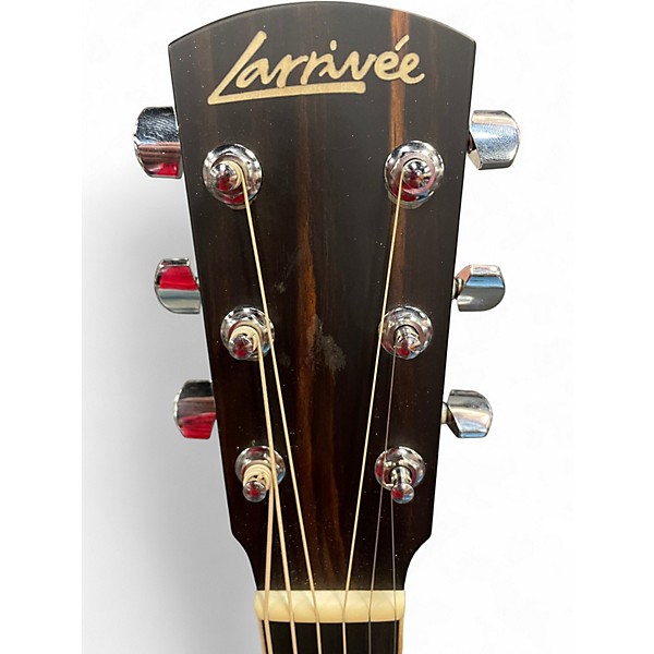 Used Larrivee Koa Special Edition Natural Acoustic Guitar