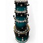 Used Mapex 4 Piece Meridian Berch Blue Burst Drum Kit