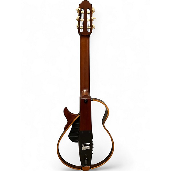 Used 2021 Yamaha SLG200NW Natural Classical Acoustic Electric Guitar