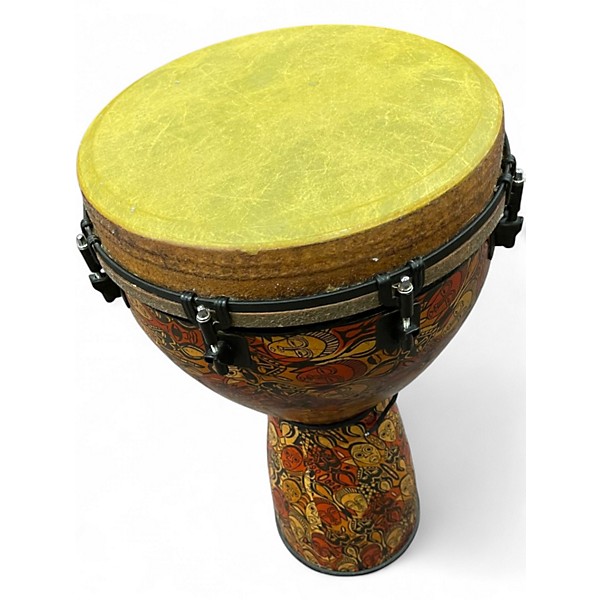 Used Remo Mondo Designer Series Key-Tuned Djembe Multi-Mask 25 x 14 in Djembe