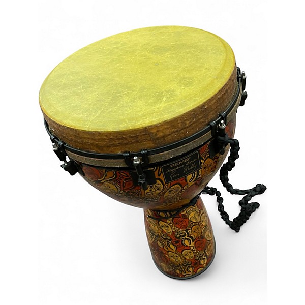 Used Remo Mondo Designer Series Key-Tuned Djembe Multi-Mask 25 x 14 in Djembe