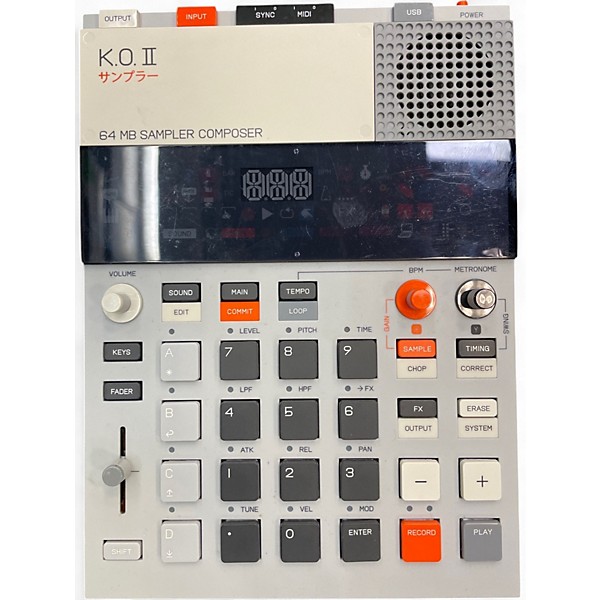 Used teenage engineering EP-133 K.O. II Synthesizer