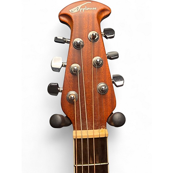 Used Ovation AE128 Gray Acoustic Electric Guitar