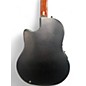 Used Ovation AE128 Gray Acoustic Electric Guitar