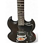 Used Epiphone SG Junior Black Solid Body Electric Guitar