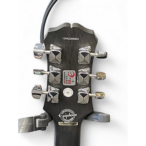 Used Epiphone SG Junior Black Solid Body Electric Guitar