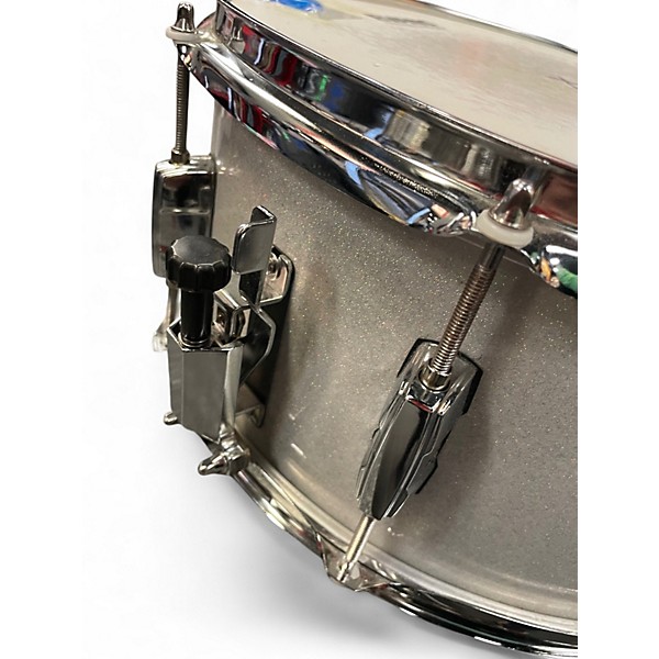 Used Mapex 14in Mars Birch Ivory Sparkle Drum