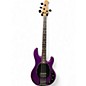 Used Sterling by Music Man Ray34 Purple Sparkle Electric Bass Guitar thumbnail