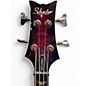 Used Schecter Guitar Research Stiletto Extreme 4 String Black Cherry Electric Bass Guitar