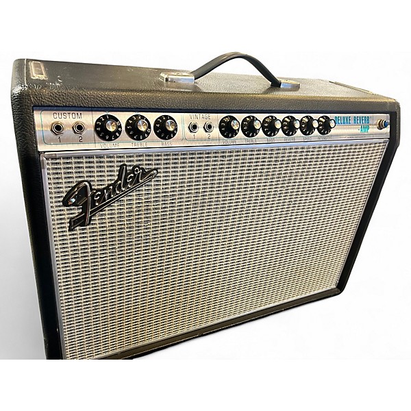 Used Fender 1968 Custom Deluxe Reverb 22W 1x12 Tube Guitar Combo Amp