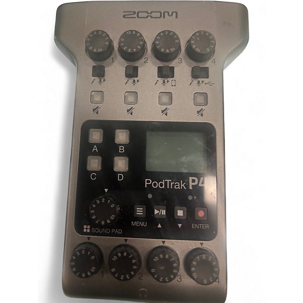 Used Zoom podtrack p4 MultiTrack Recorder