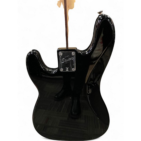 Used Squier Affinity Precision Bass Black Electric Bass Guitar