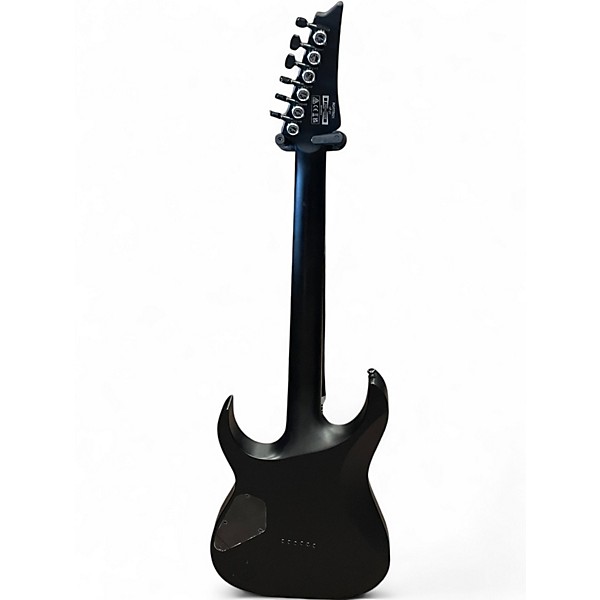 Used Ibanez RG Iron Label matte black Solid Body Electric Guitar
