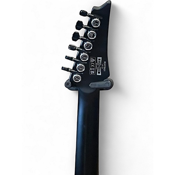 Used Ibanez RG Iron Label matte black Solid Body Electric Guitar