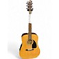 Used Fender FA100 Natural Acoustic Guitar