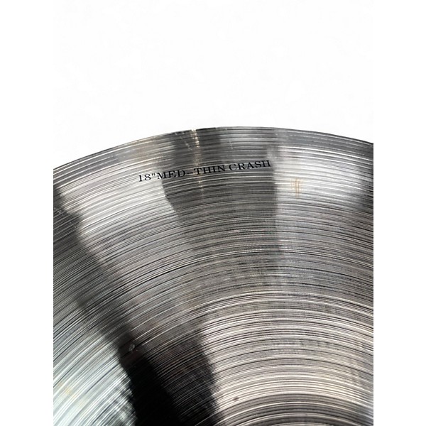 Used Wuhan 18in 18" MEDIUM-THIN CRASH Cymbal